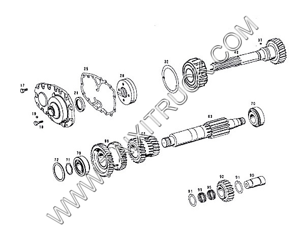 ZF5S-150GP (2159003019) Catalog, Front cover, QIJIANG Transmission