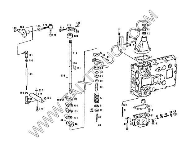 ZF5S-150GP (2159003019) Catalog, Shifting mechanism, QIJIANG Gearbox