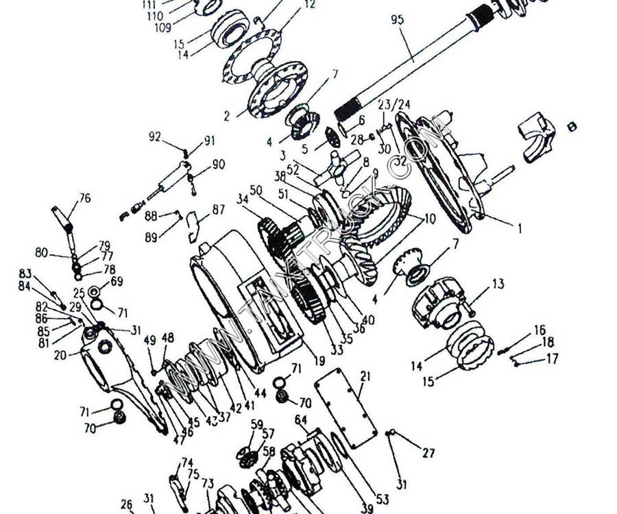 FIRST REAR DRIVING AXLE, SINOTRUK HOWO SPARE PARTS CATALOG